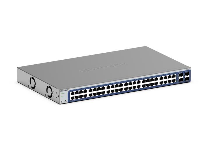 Netgear GS748T - V6 - switch - 48 ports - smart - rack-mountable