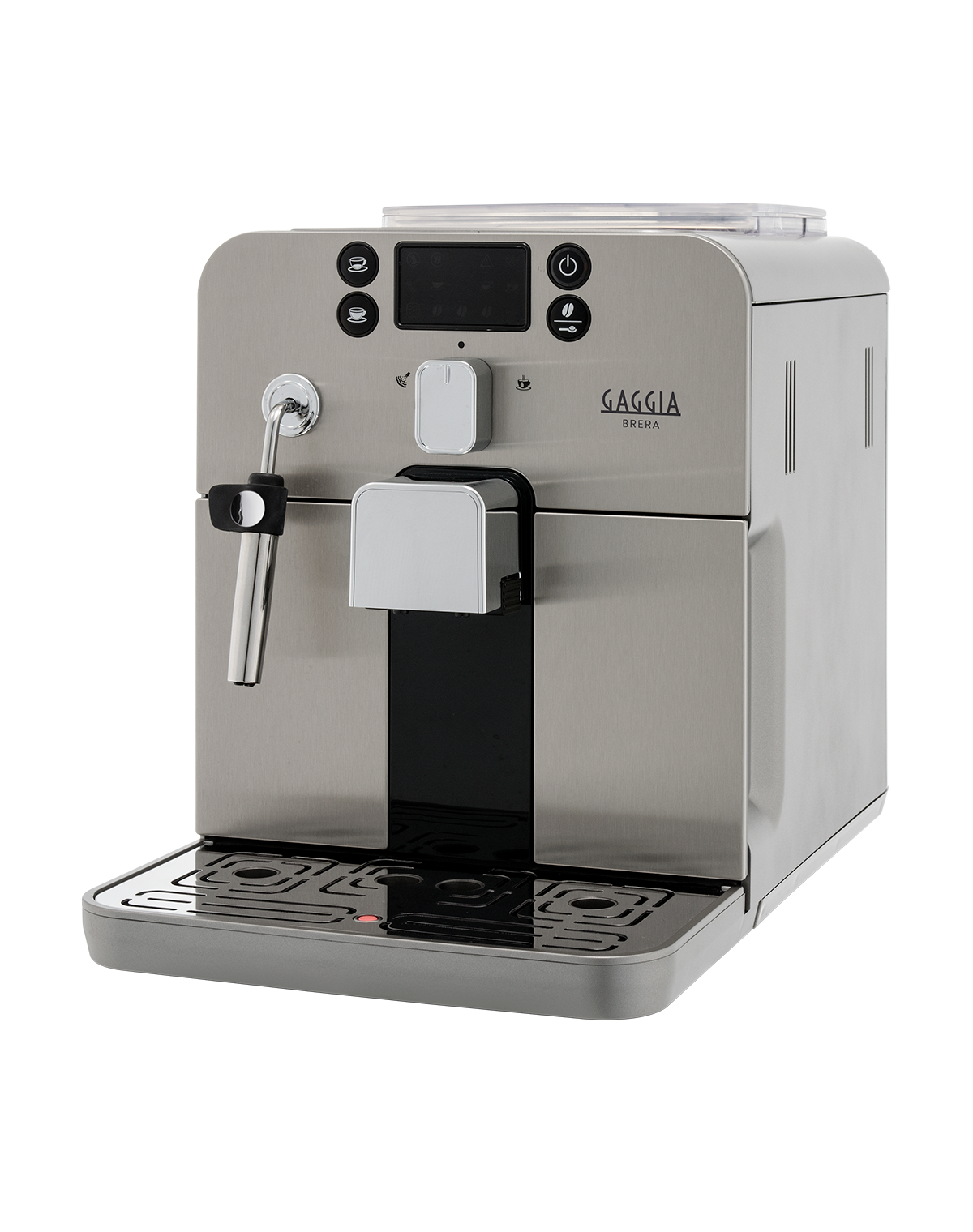 Gaggia Brera RI9833 - automatic coffee machine with cappuccinatore - 15 bar - silver