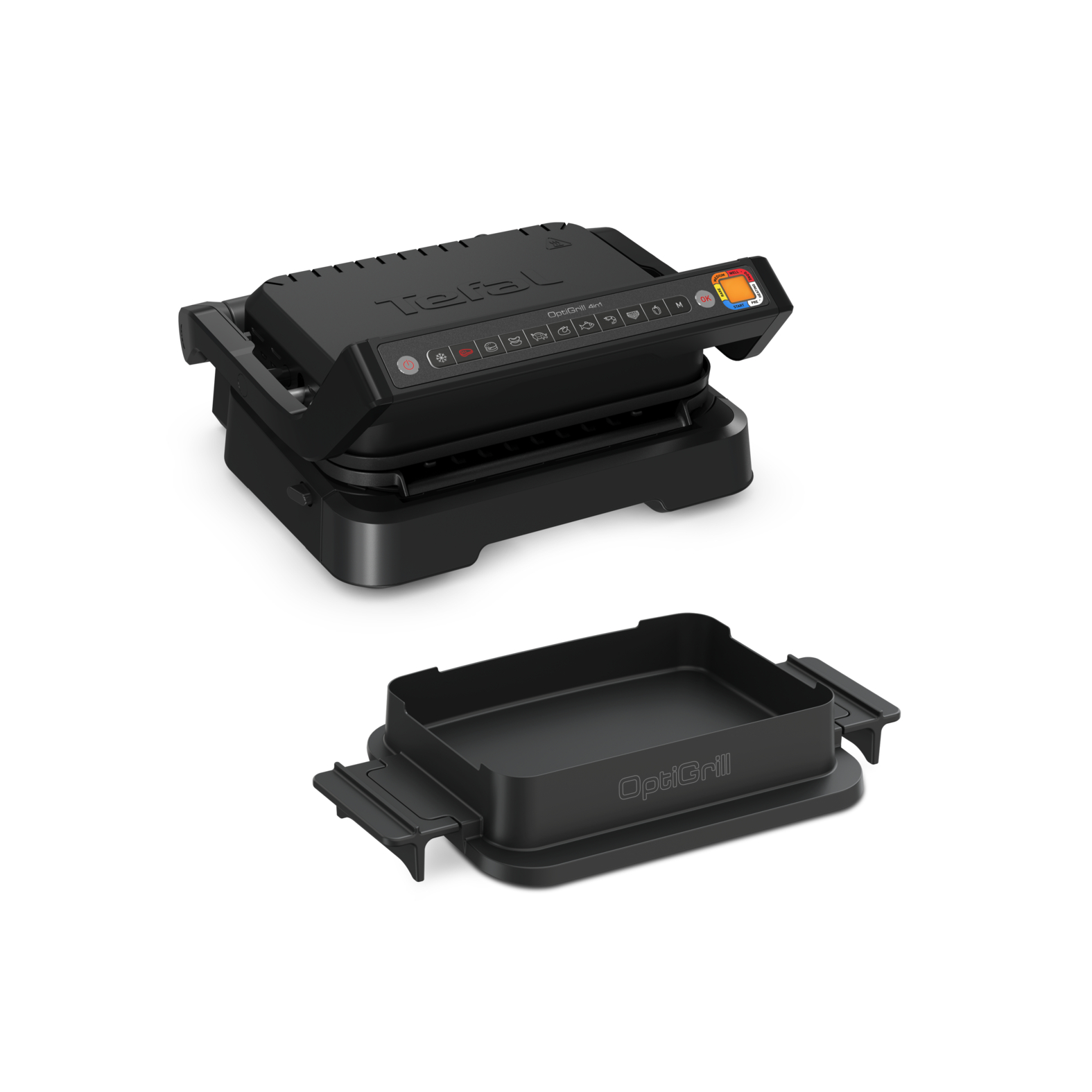 Tefal OptiGrill 4in1 GC7748 Grill 2100W Sort