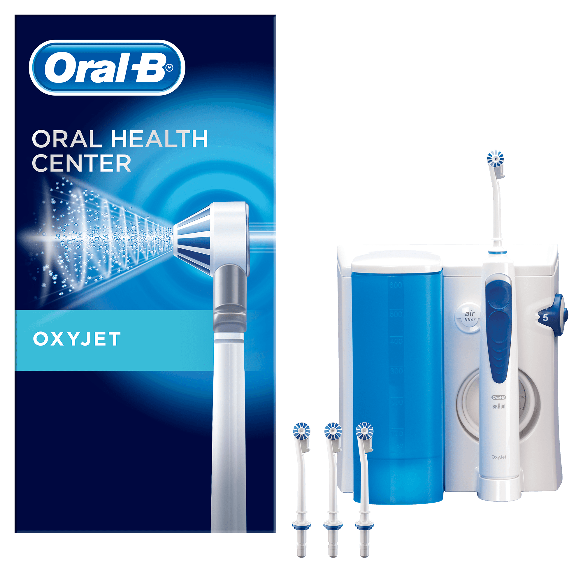 Oral-B Oxyjet MD20 Mundskylning Blå Hvid