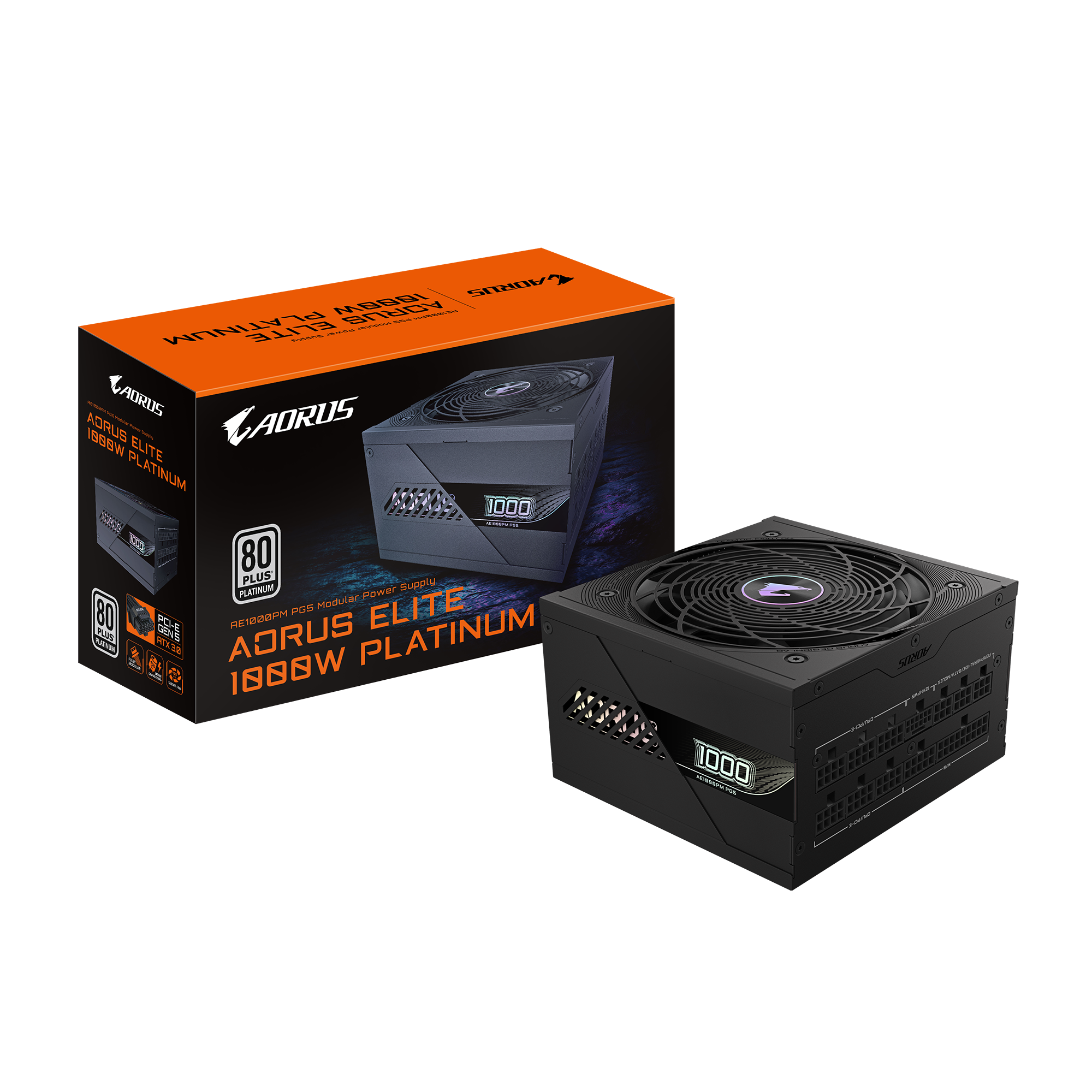 GIGABYTE AORUS ELITE P1000W unit 1000 W 80 PLUS Platinum