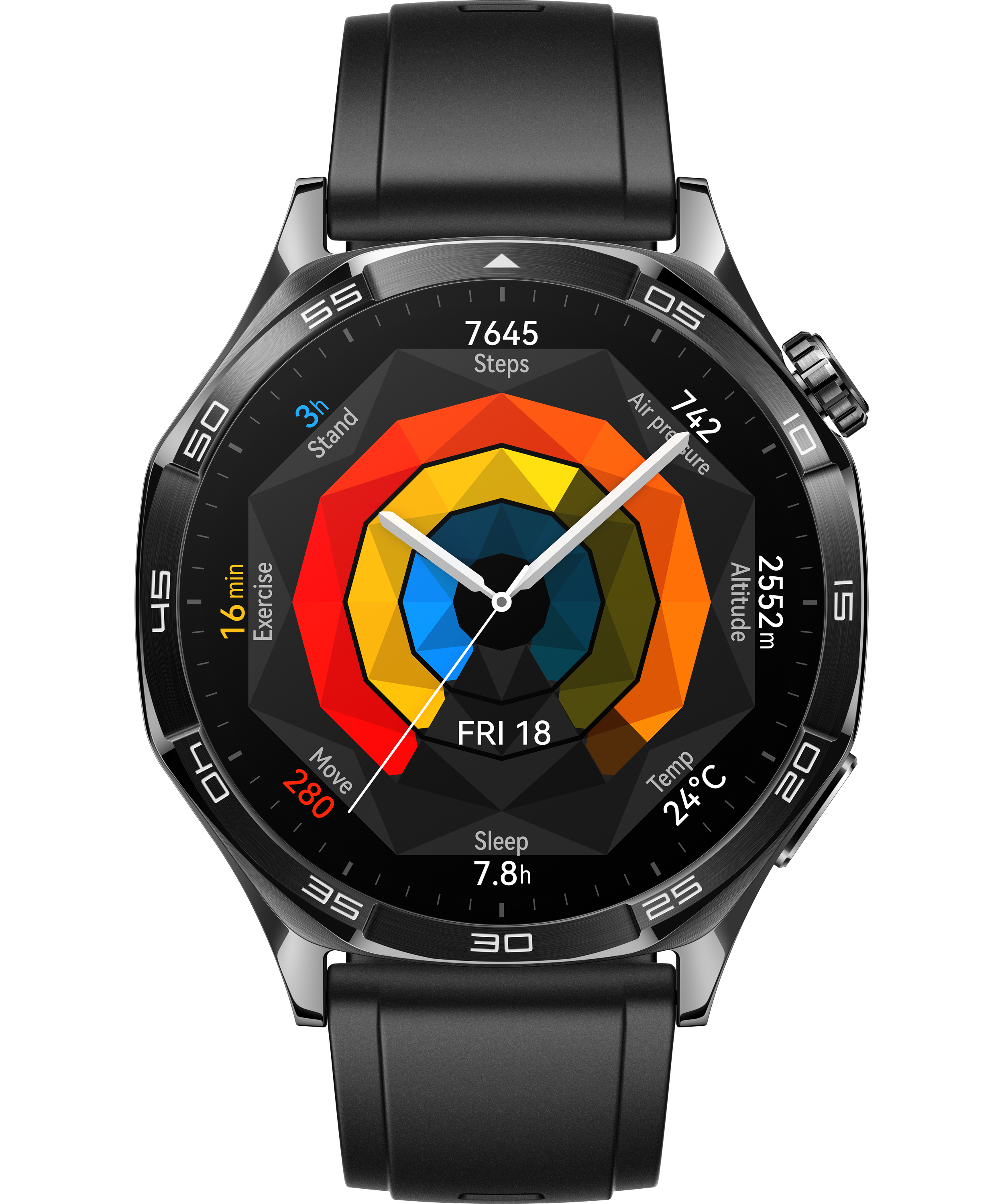 Huawei WATCH GT5 46mm 46 mm Sort SmartWatch