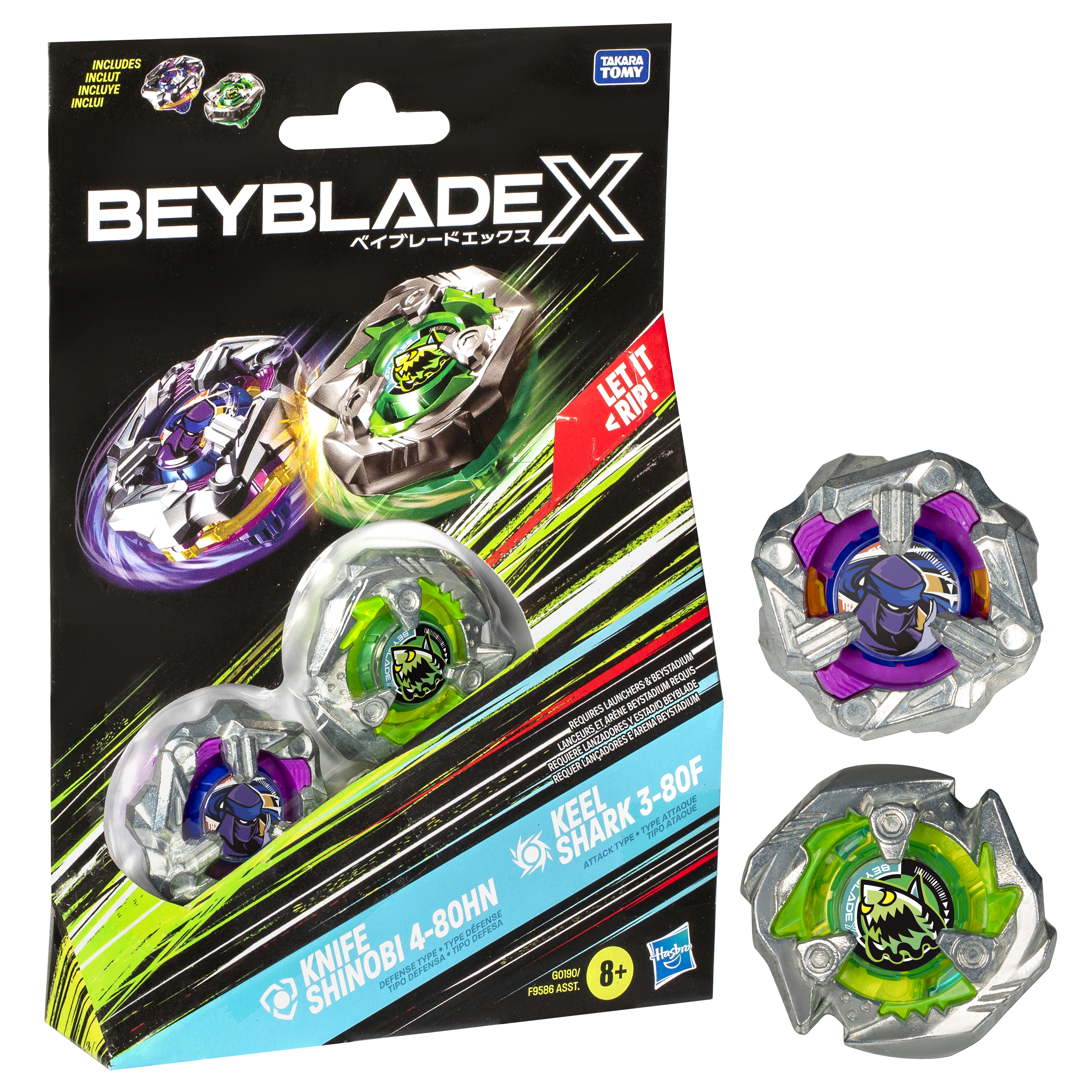 Beyblade F9586EU4 aktive/færdighedsspil & legetøj Kæmpende spinnende top