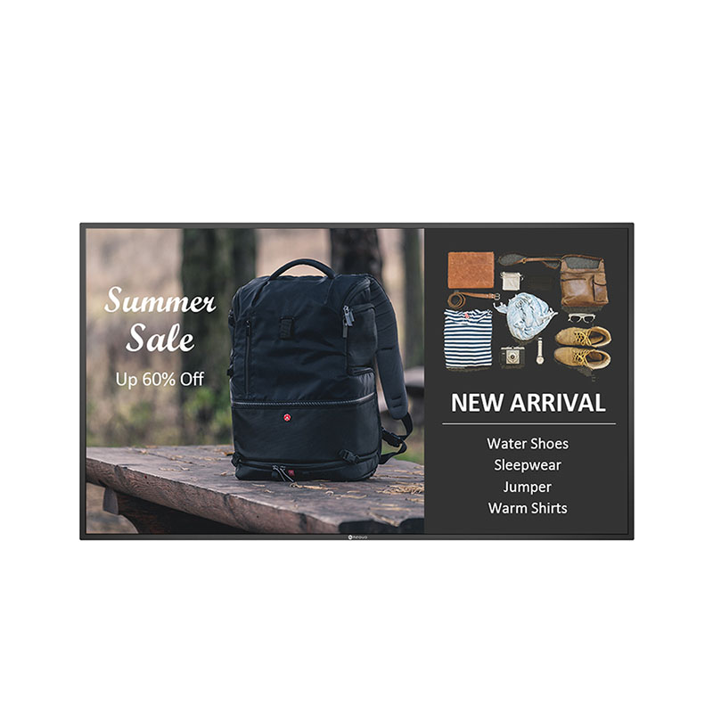 AG Neovo QM-4302 Digital fladpaneldisplay 108 cm (42.5") IPS 400 cd/m² 4K Ultra HD Sort 24/7