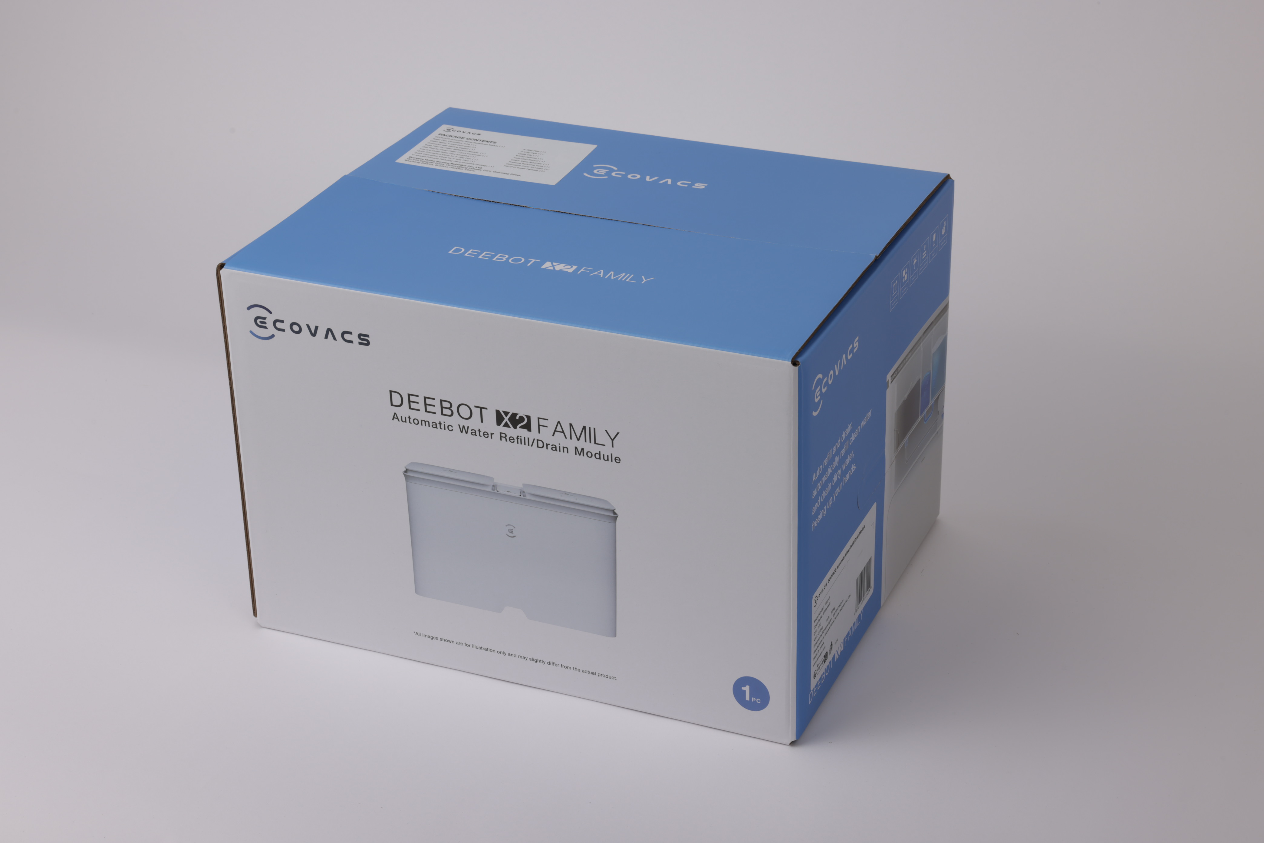 Ecovacs Water Supply Kit for automatic refilling and draining for X2/X5/T30S Family R1KT010004