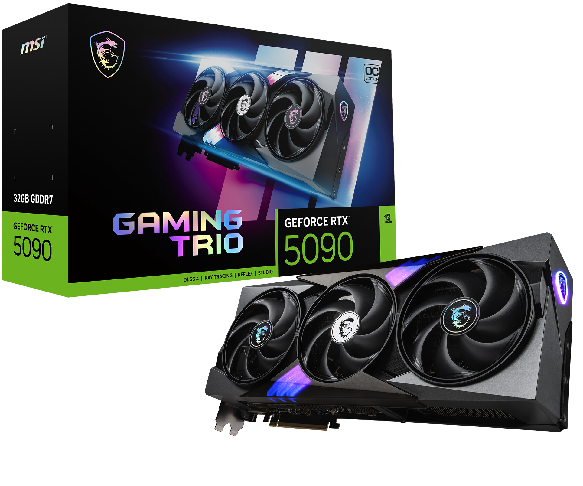 MSI GeForce RTX 5090 32G GAMING TRIO OC 32GB