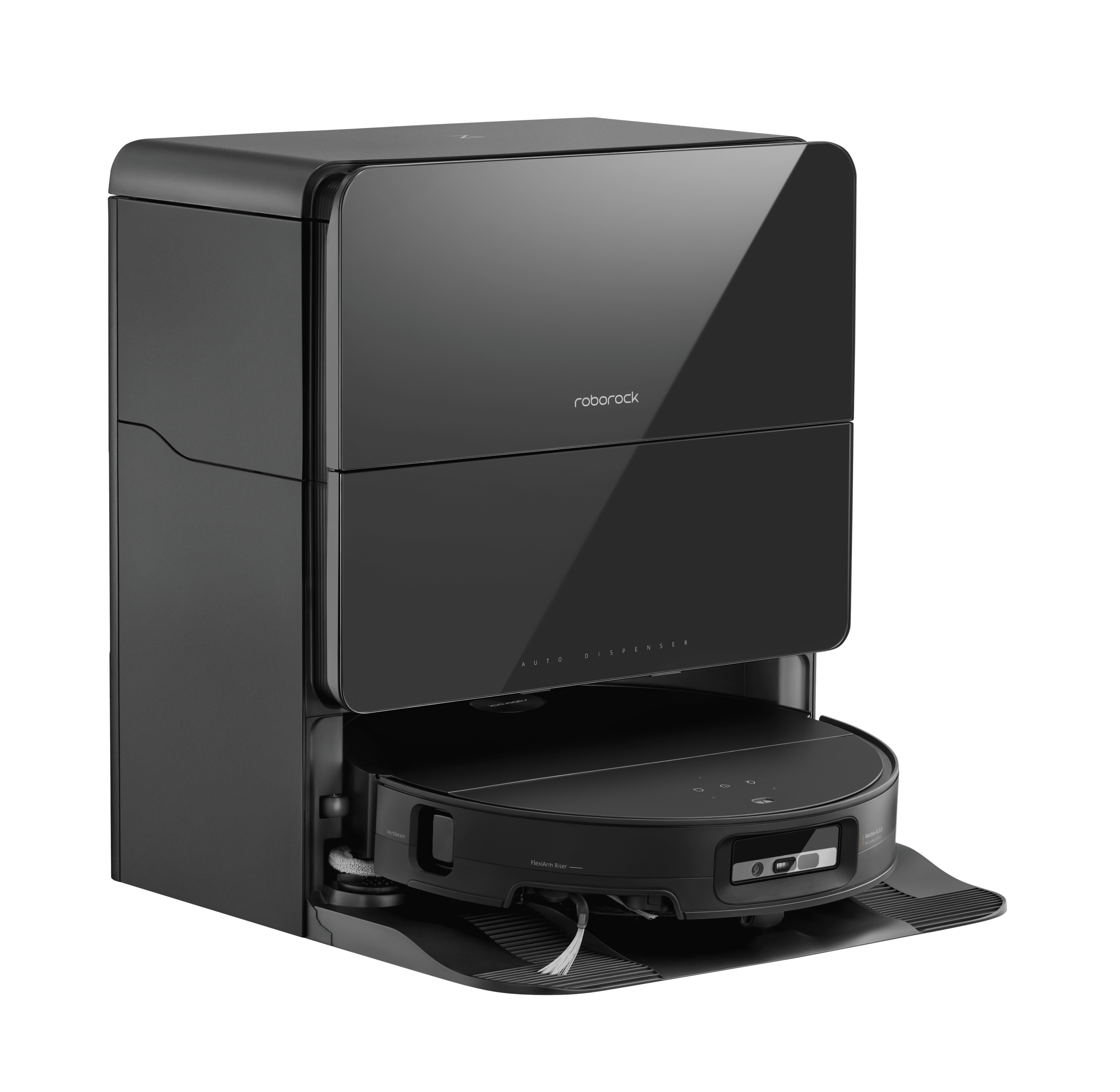 Roborock Saros 10 Støvsuger Robotstyret Sort billede