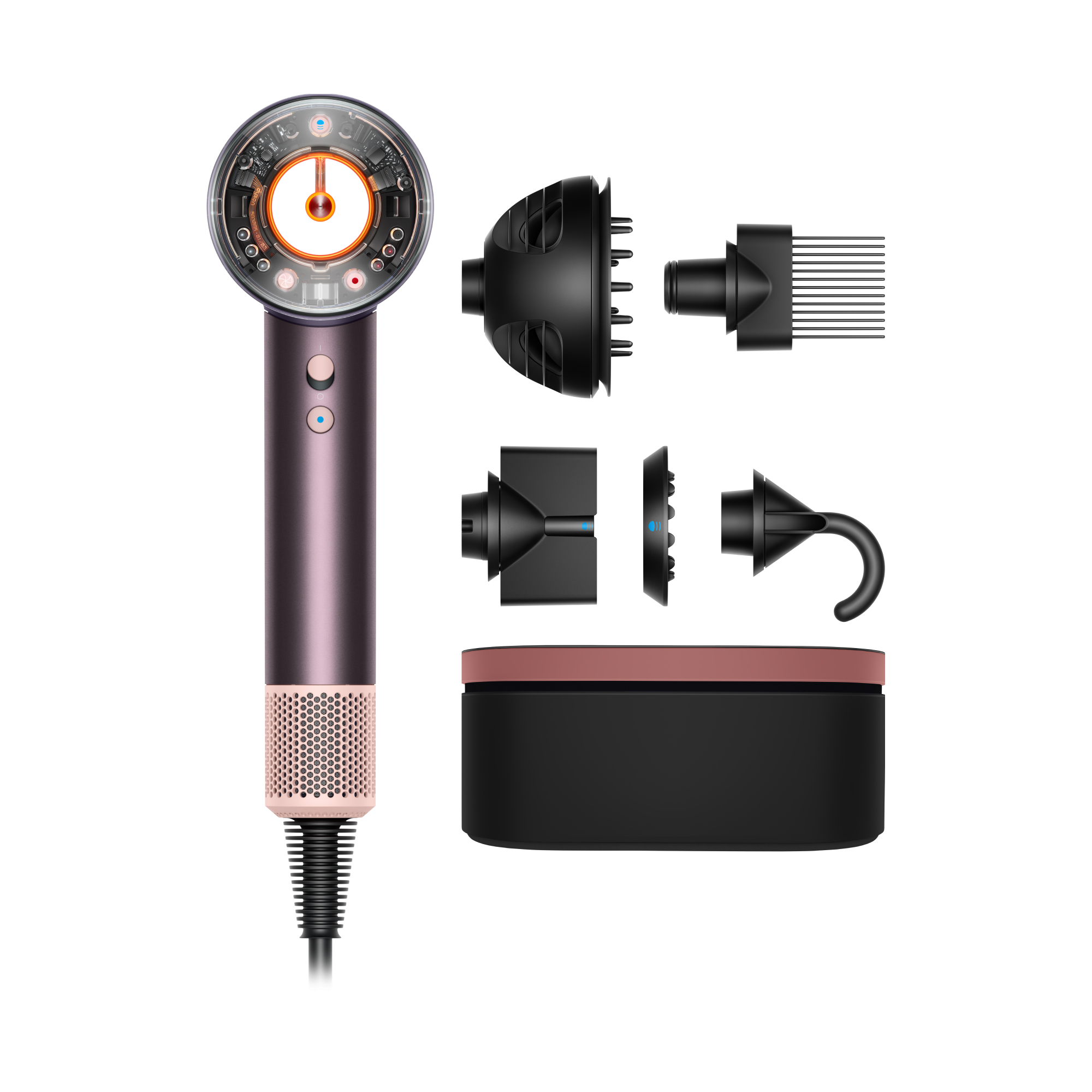 Dyson Hårtørrer Supersonic Nural Hairdryer Jasper/Plum
