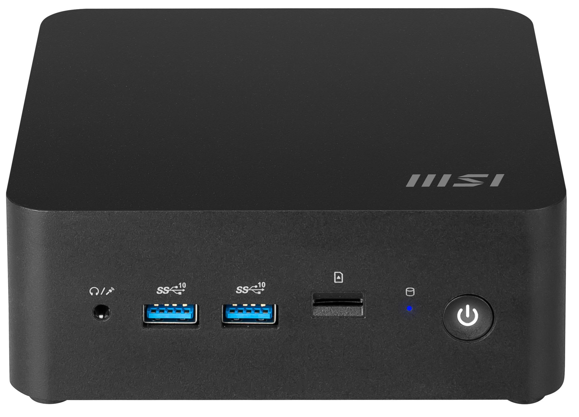 MSI CUBI NUC 1MG-244BEU PC barebone 0.84L sized PC Sort 100U Intel® SoC billede