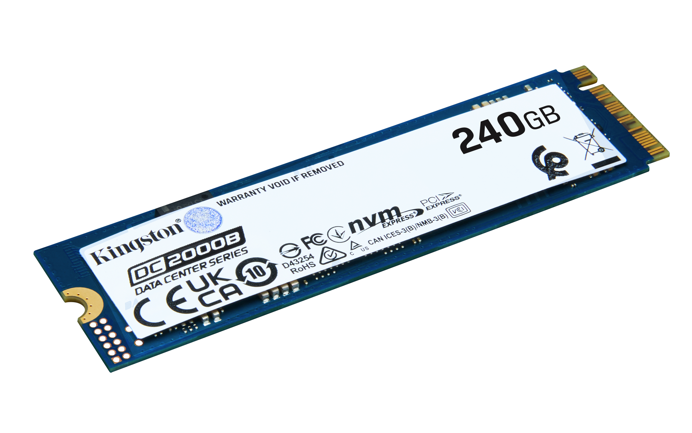 Kingston Technology DC2000B 240GB M.2 PCI Express 4.0 (NVMe) billede