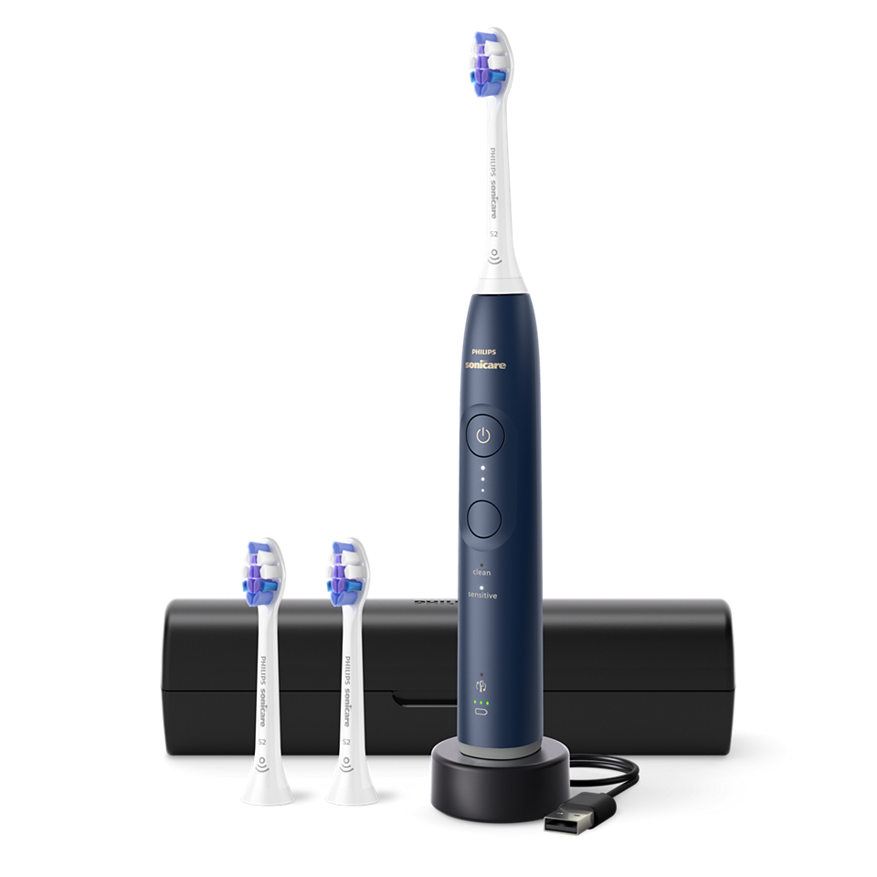 Philips HX7403/01 Elektrisk Tandbørste Mørkeblå