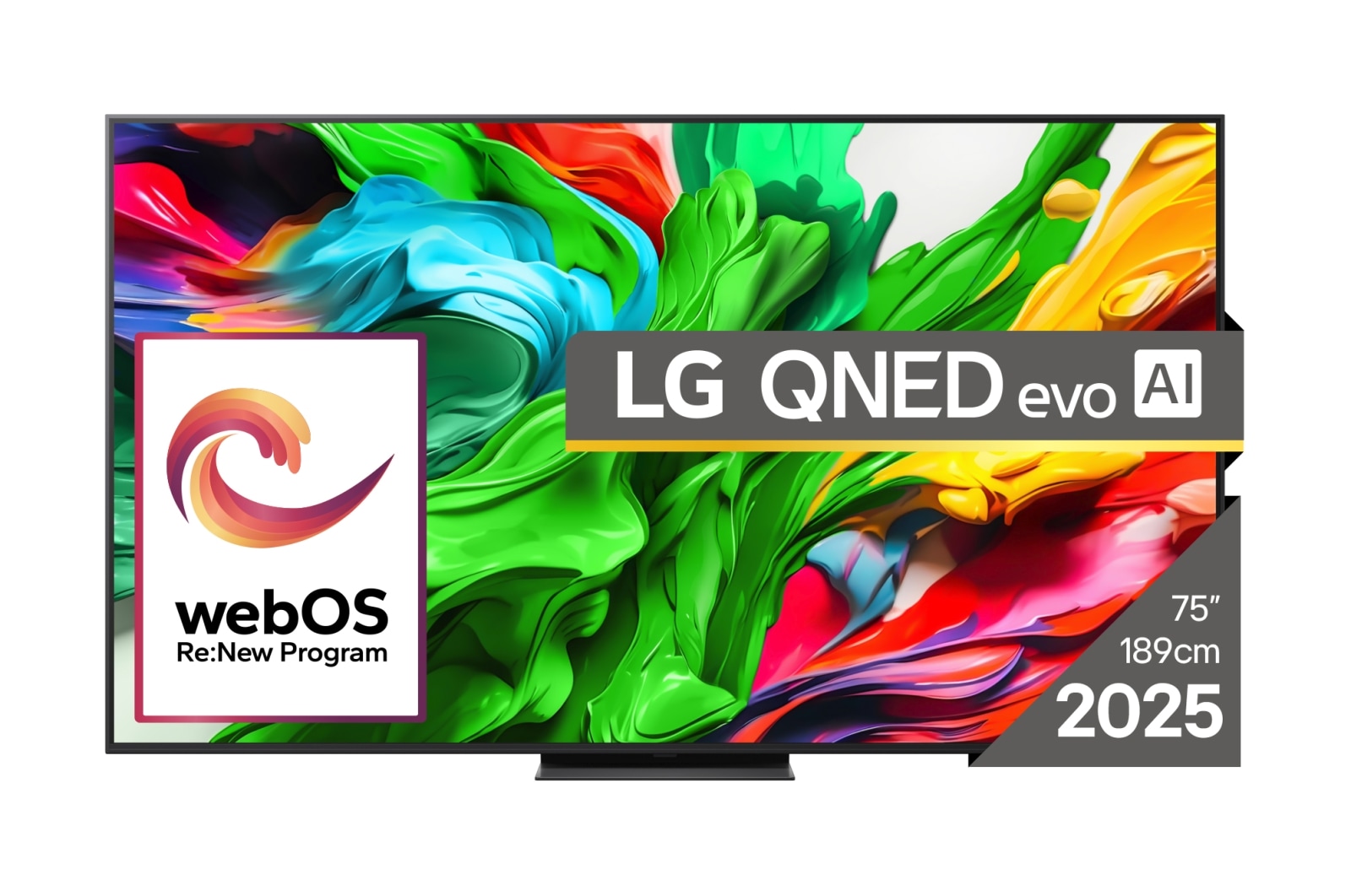 LG QNED 75QNED86A3A TV 75" 4K Ultra HD Sort