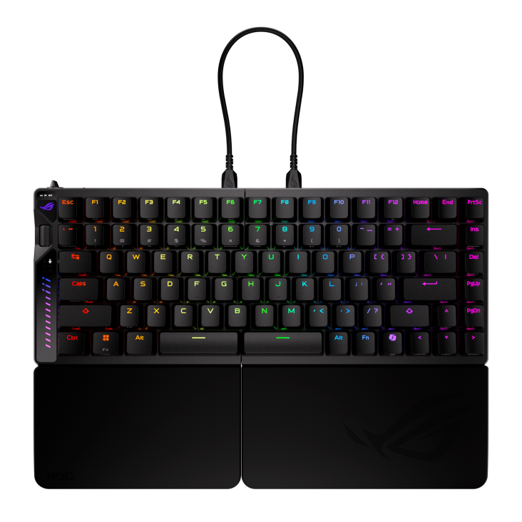 ASUS ROG Falcata Tastatur Magnetic-mechanical key switch RGB Kabel & trådløs billede