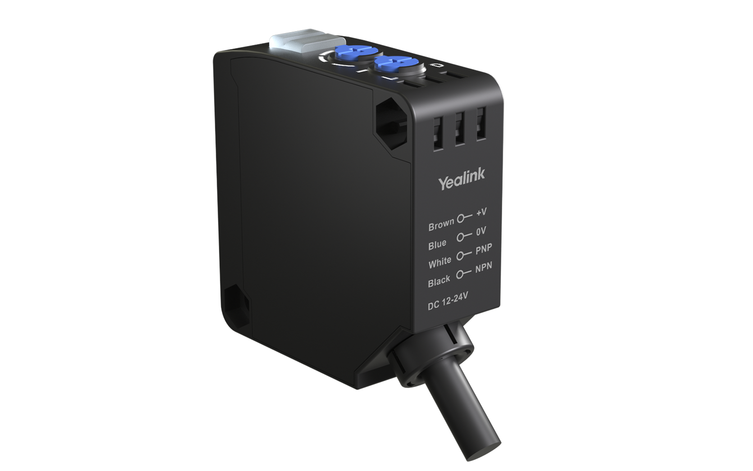 Yealink YPS20 dør/vindue sensor Ledningsført Sort