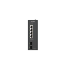 D-link Dis-100g-06p Netværksswitch Ikke Administreret L2 Gigabit Ethernet (10/100/1000) Strøm Over Ethernet (poe) Din Rail Sort