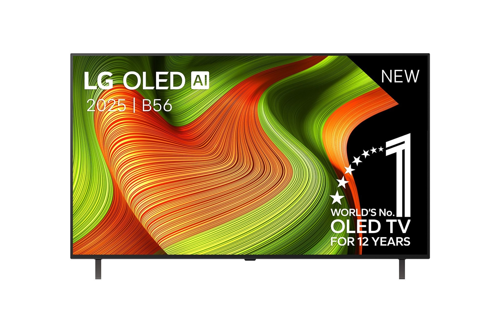 LG OLED55B56LA - 55 Diagonal klasse OLED TV - Smart TV - webOS - 4K UHD (2160p) 3840 x 2160 - HDR