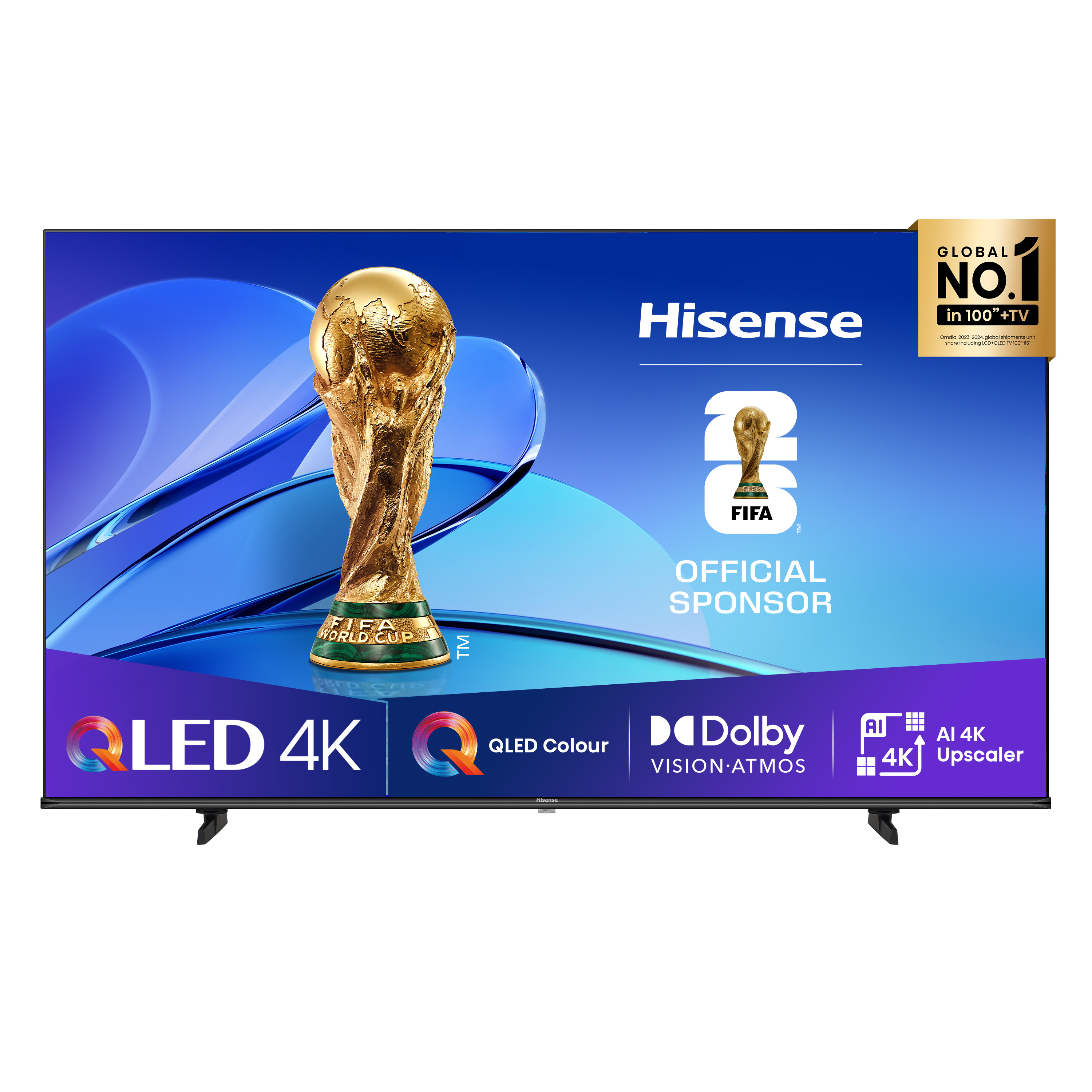Hisense 85E7Q PRO 85" 4K Ultra HD Sort