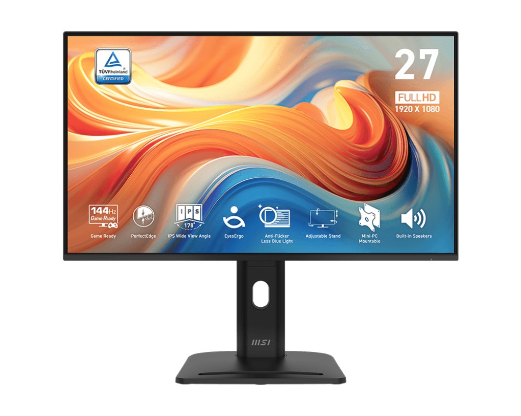 MSI PRO MP275PG E14 27' IPS 1920 x 1080 (Full HD) HDMI DisplayPort 144 Hz