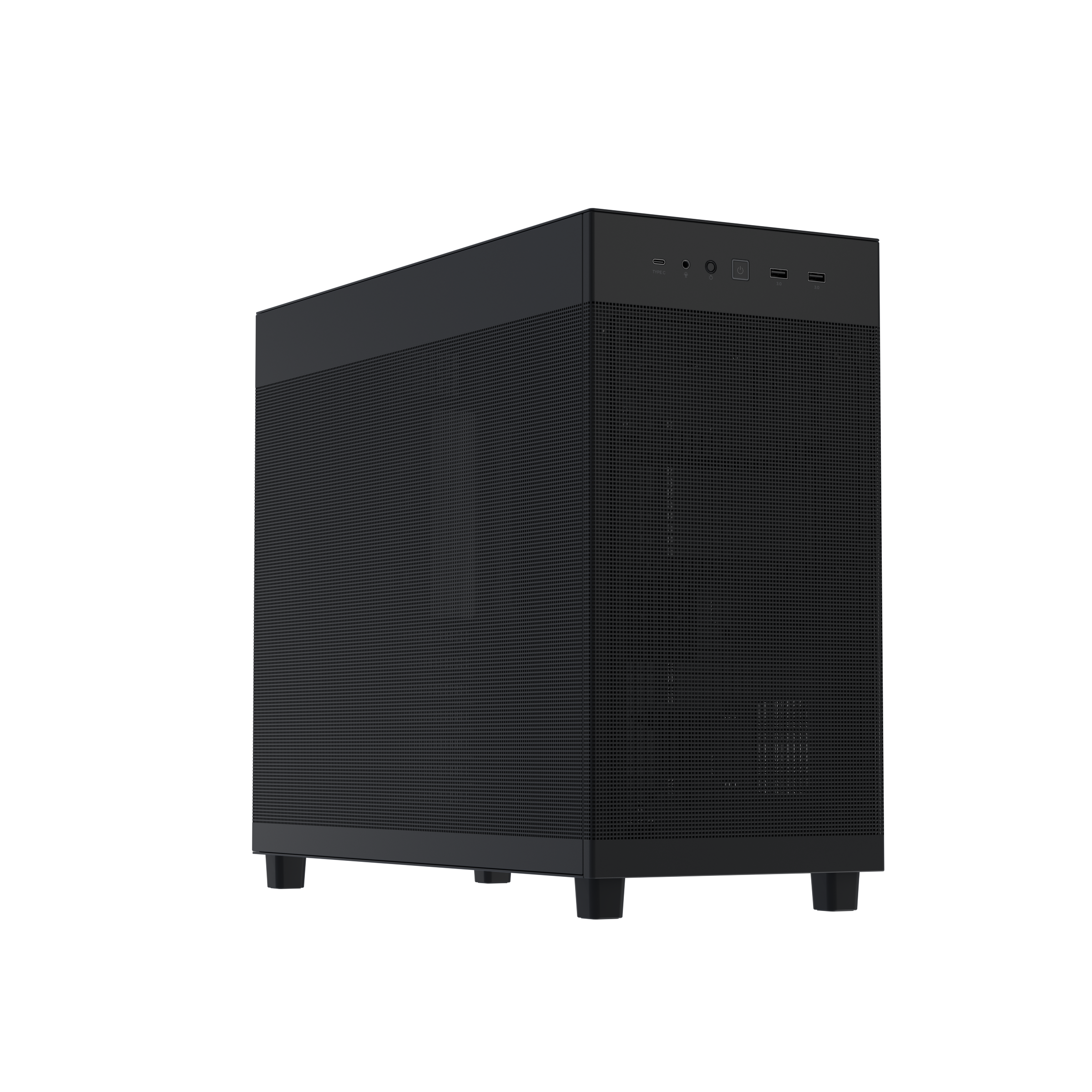 ASUS Prime AP303 Mesh Black - Kabinet - Miditower - Sort