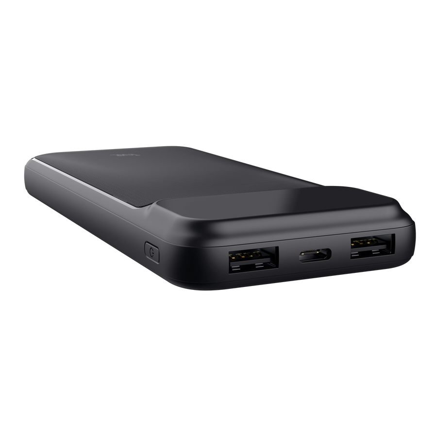 Trust 25882 Powerbank 10000mAh 20Watt 1xUSB-C 2xUSB-A Sort