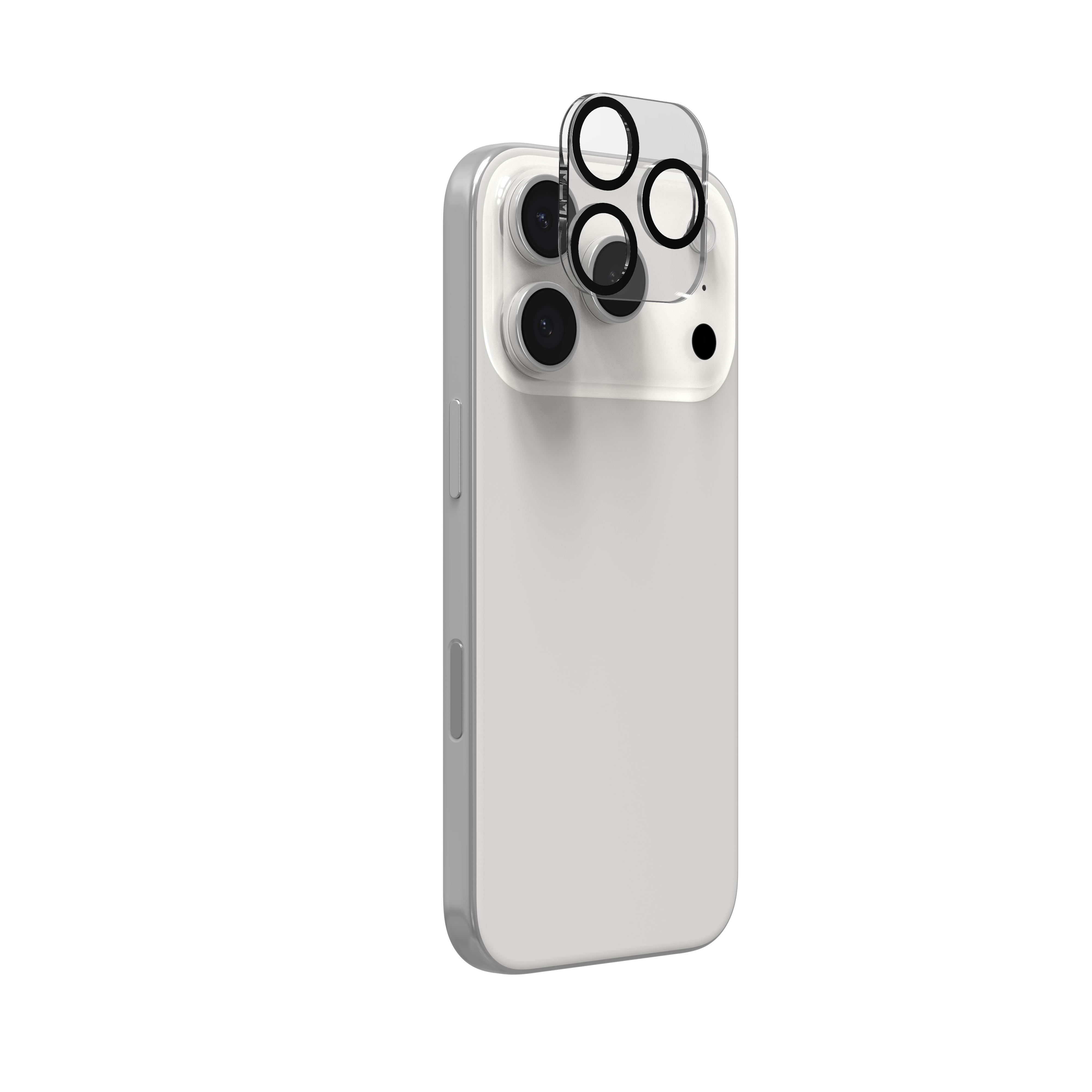 InvisibleShield Glass Elite iPhone 17 Pro/Pro Max Linsebeskytter (sort)