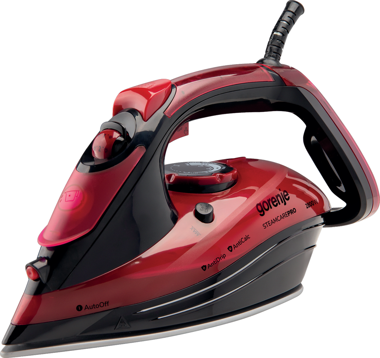 Gorenje SIH2800BF Tør & dampstrygejern 2800W Sort