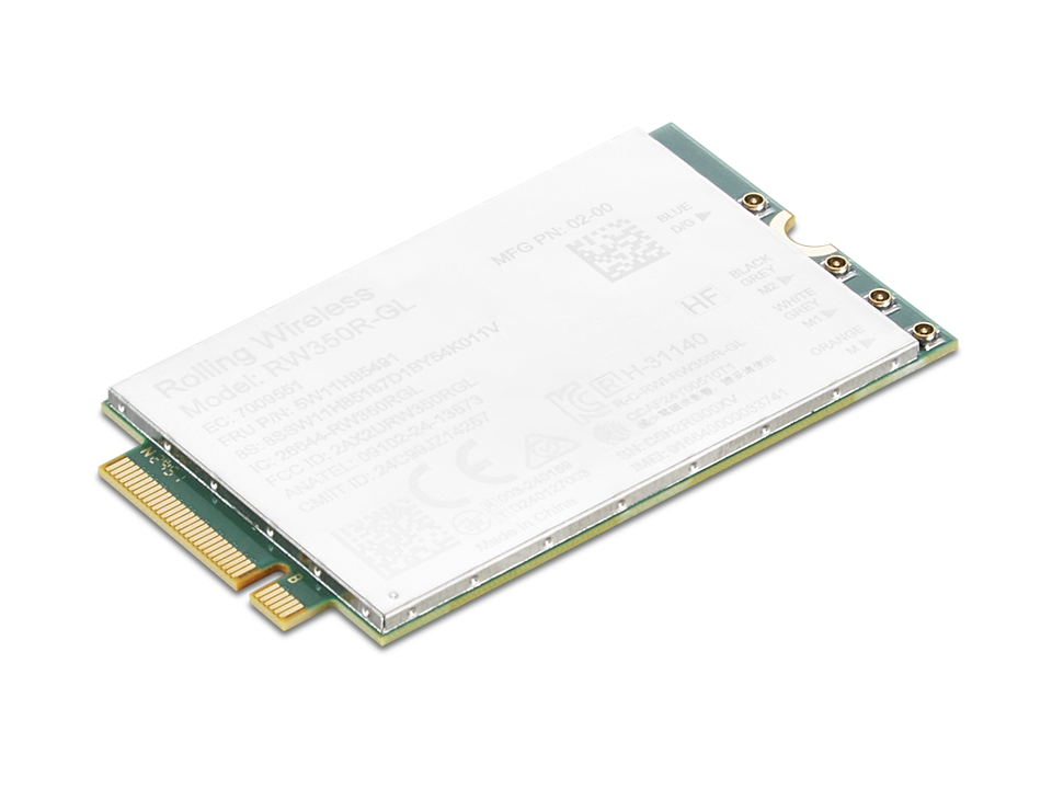 Lenovo 4XC1U10820, Intern, Trådløs, M.2, WWAN, 4670 Mbit/s