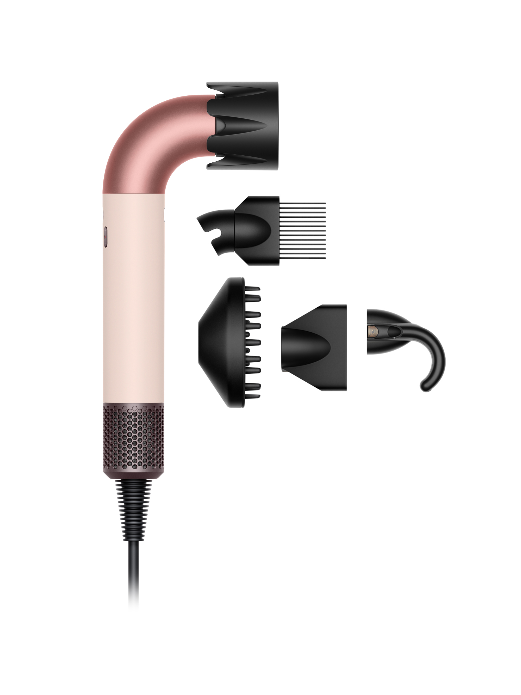 Dyson Supersonic r Hairdryer Curly+Coily Ceramic Pink/Rose Gold