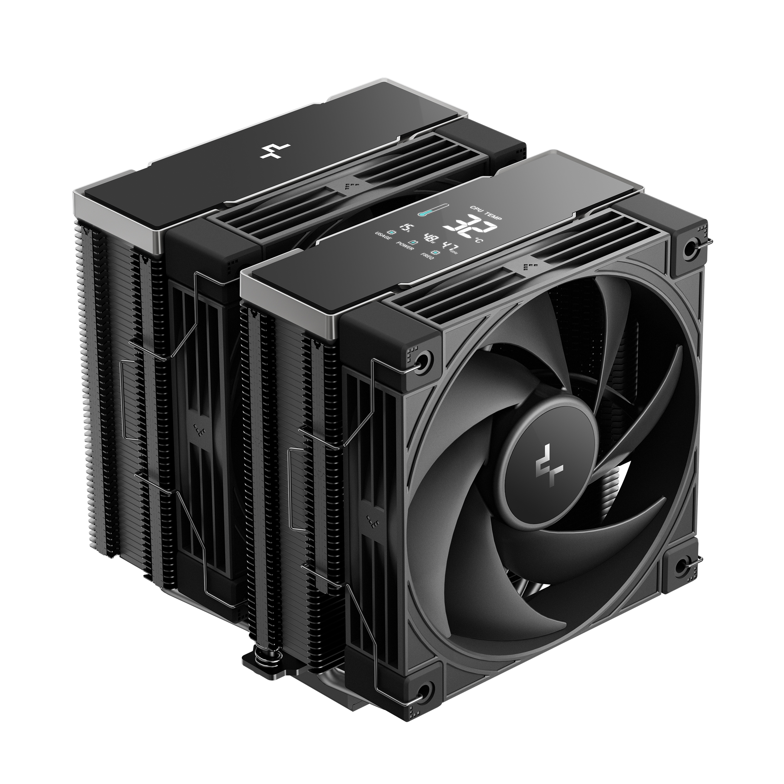 DeepCool AK620 G2 Digital NYX Processor-køler 1-pack Sort 120 mm