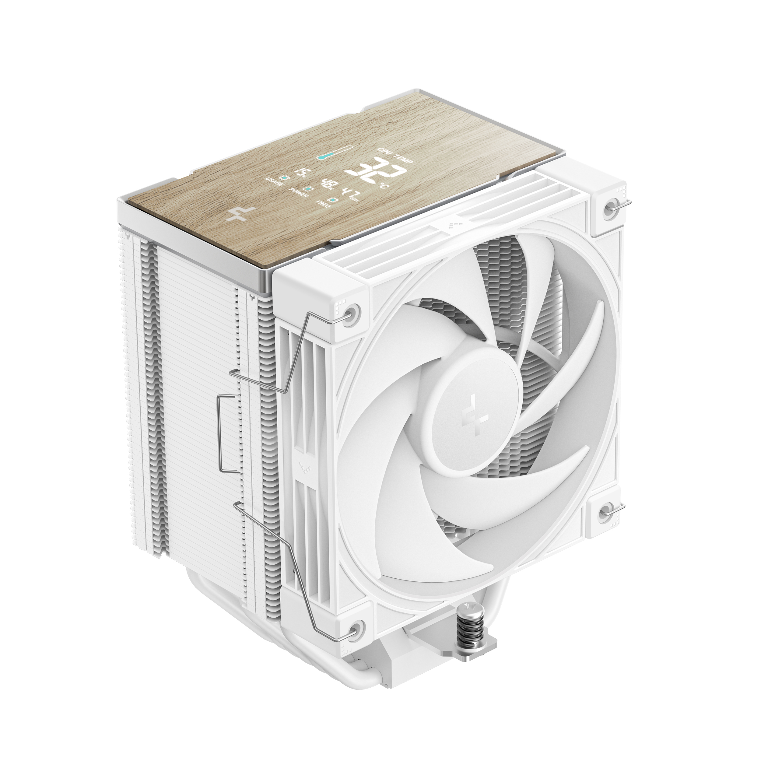 DeepCool AK700 Digital WH Processor Luftkøler 12 cm Hvid 1 stk