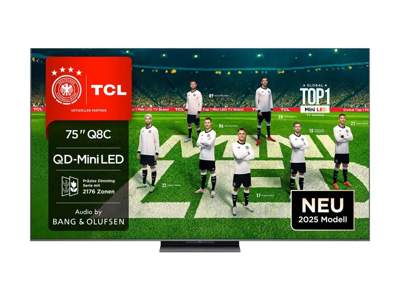 TCL 75Q8C TV 75" 75" 4K Ultra HD 4K Ultra HD Sort Sort