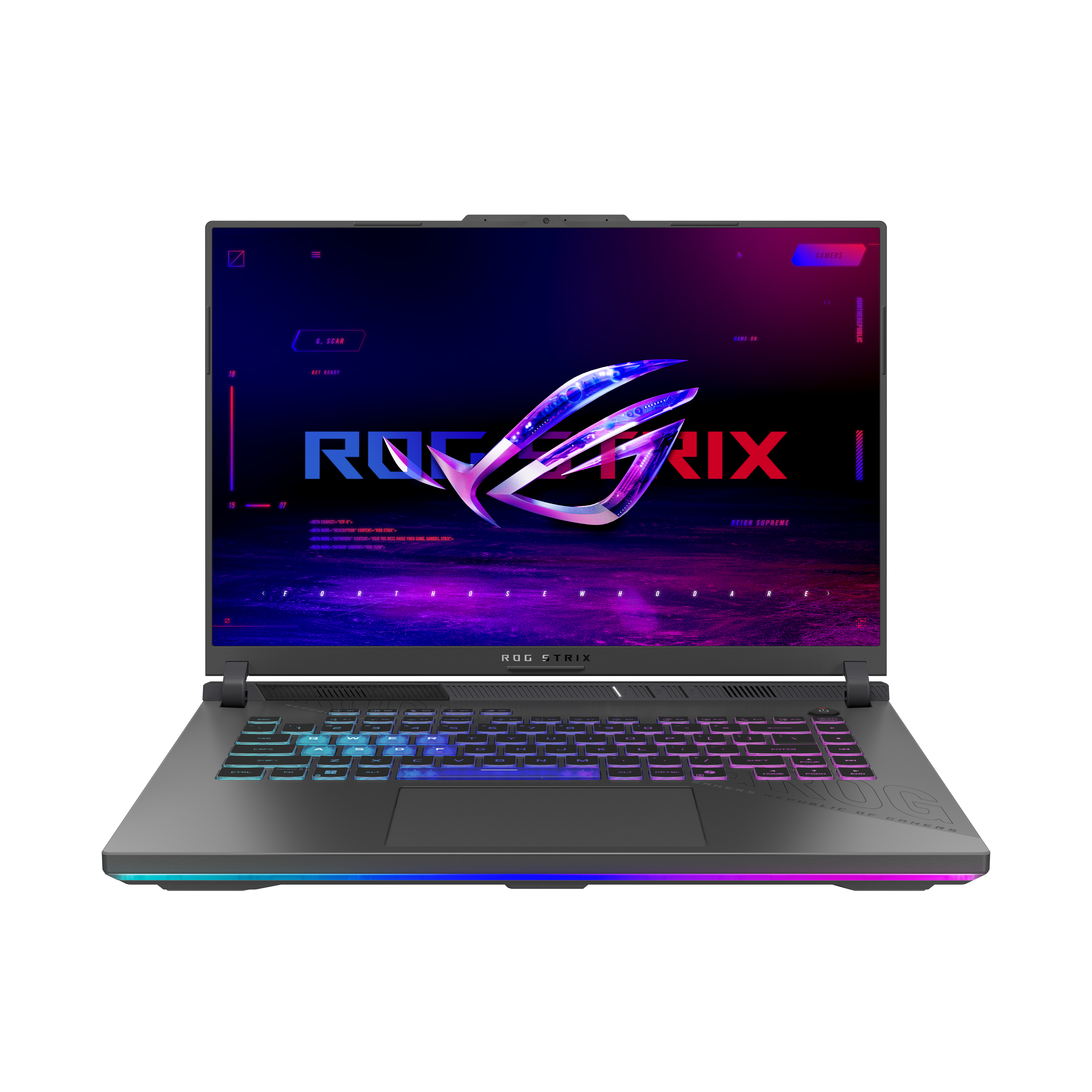 ASUS ROG Strix G16 G614PR-RV081W AMD Ryzen™ 9 8940HX Laptop 40,6 cm (16") WUXGA 32 GB DDR5-SDRAM 1 TB SSD NVIDIA GeForce RTX 5070 Ti Wi-Fi 6E (