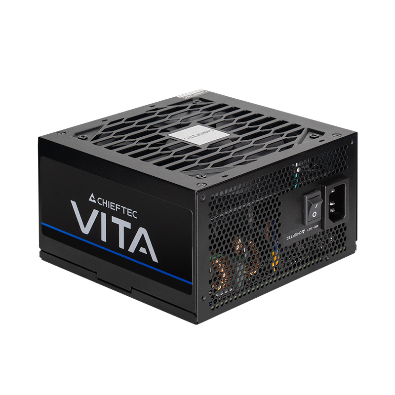 Chieftec Vita 650w Atx, 100-240v. 80+bronze 12cm Fan, Retail Pk
