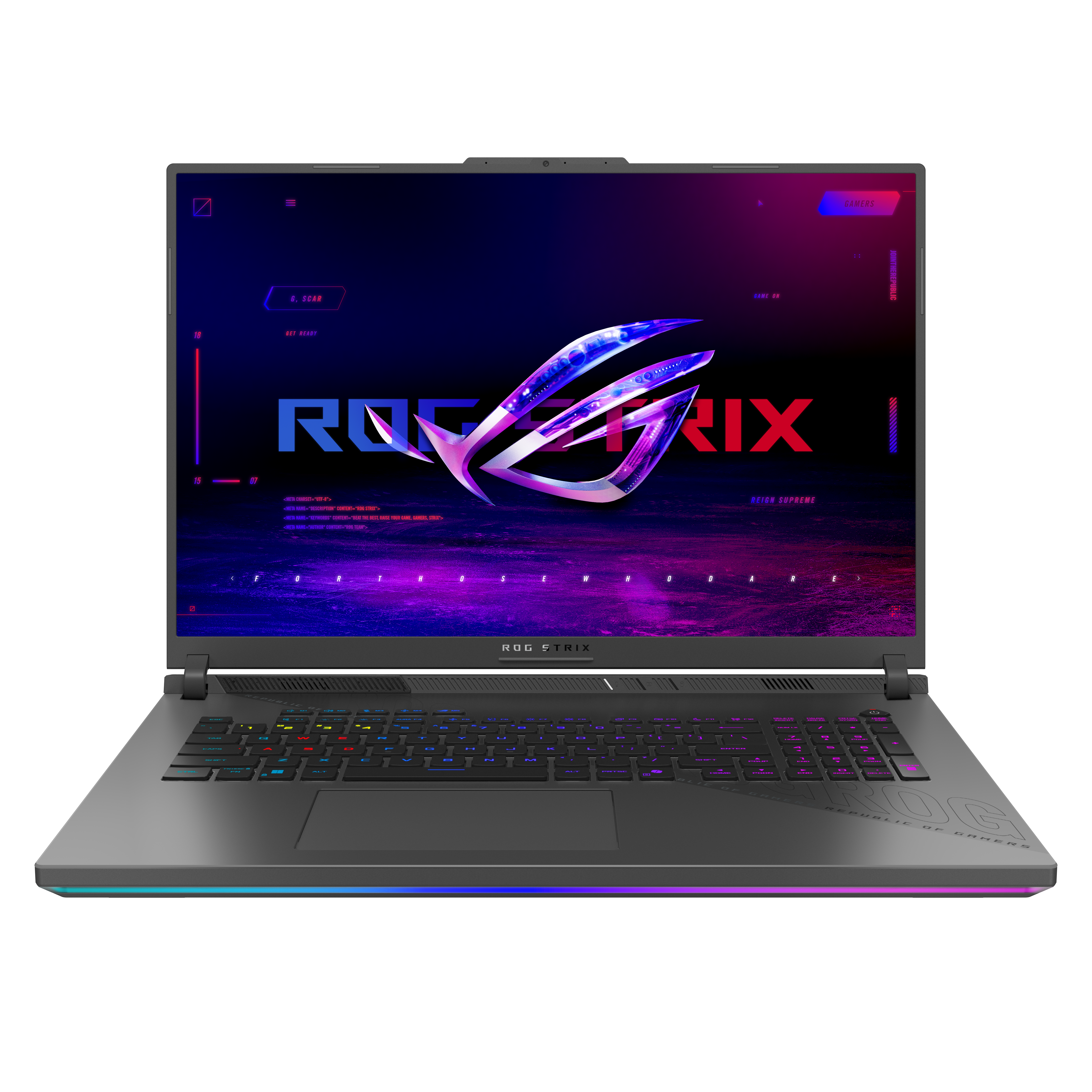 ASUS ROG Strix G18 G814FP-S9006W AMD Ryzen™ 9 9955HX Laptop 45,7 cm (18") WQXGA 32 GB DDR5-SDRAM 1 TB SSD NVIDIA GeForce RTX 5070 Wi-Fi 6E (