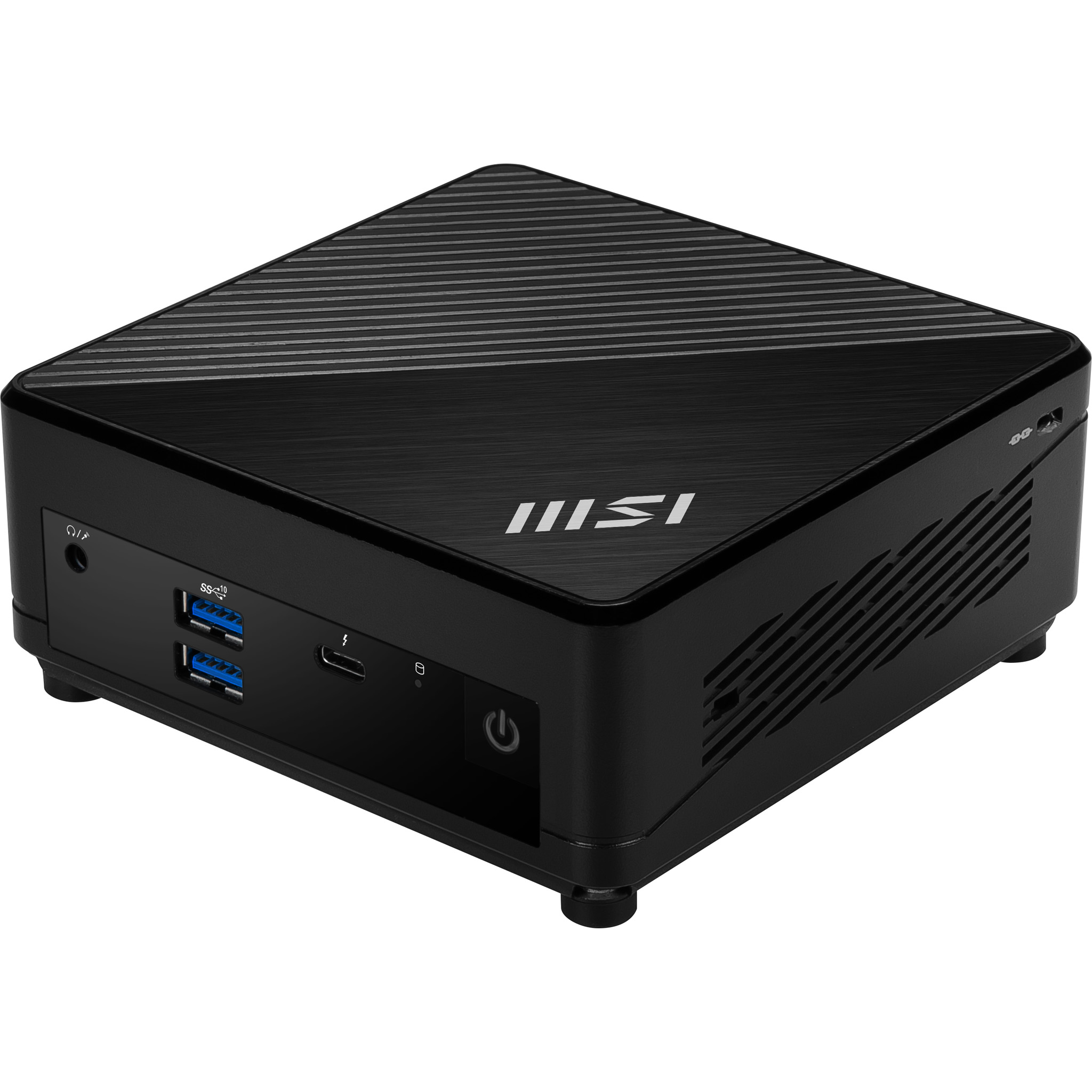 MSI Cubi 5 12M 457EU - Mini PC Core i7 1255U / op til 4.7 GHz - RAM 16 GB - SSD 500 GB - NVMe - Intel Iris Xe Graphics - IEEE 802.11ax (Wi-Fi 6E), Bl