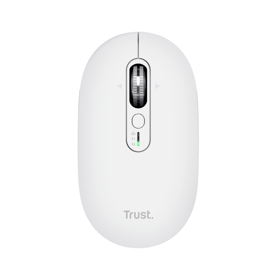 Trust Seron Slim Multi Optisk Trådløs Hvid