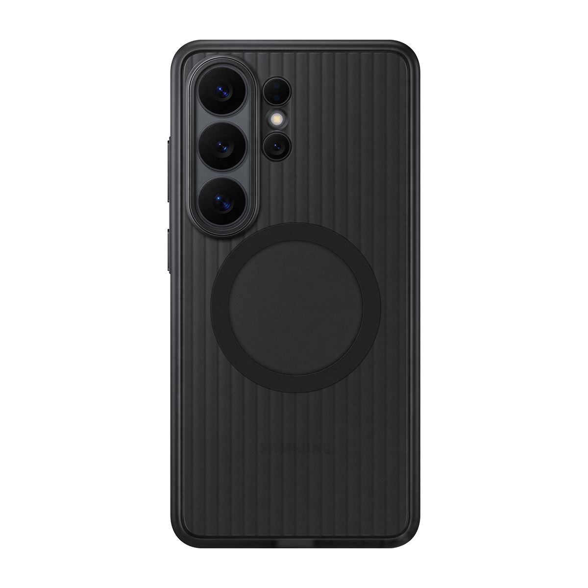 SAMSUNG Case Rugged Magnet M3 Clear Black