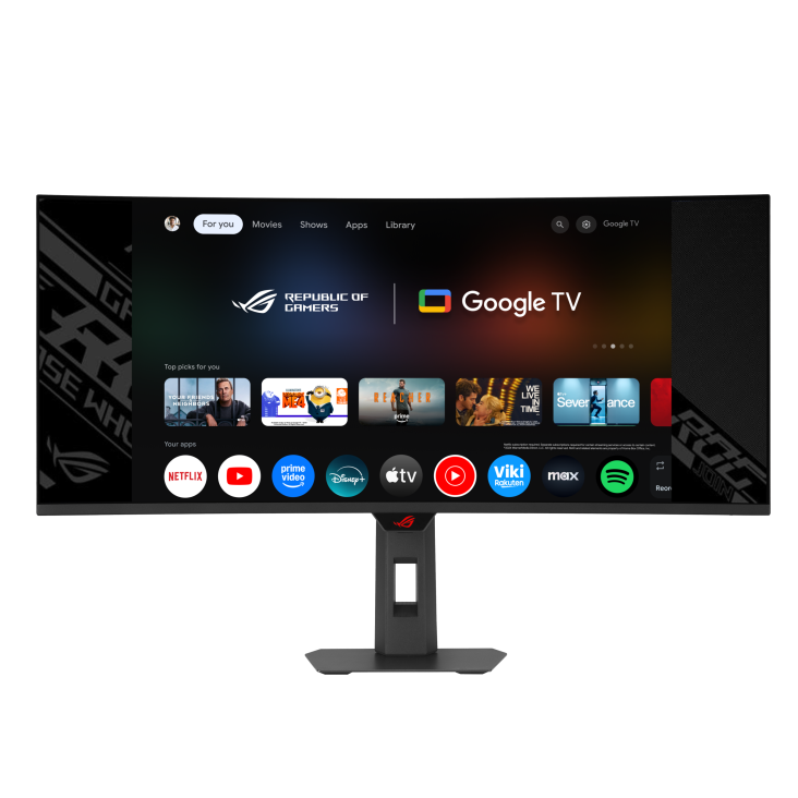 ASUS ROG Strix OLED XG34WCDMTG computerskærm 86,4 cm (34") 3440 x 1440 pixel QD-OLED Sort