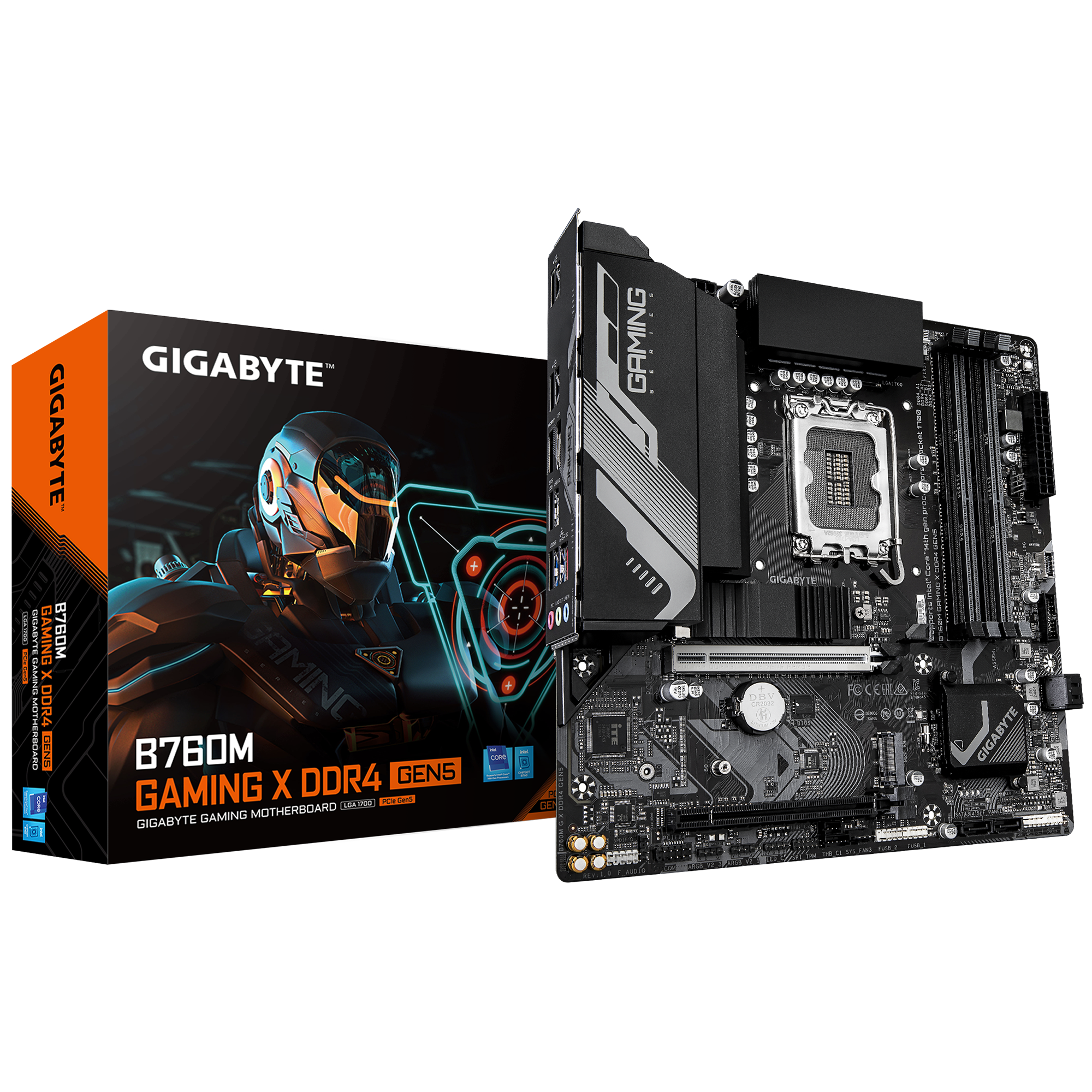GIGABYTE B760M GAMING X DDR4 GEN5 micro ATX LGA 1700 Intel B760