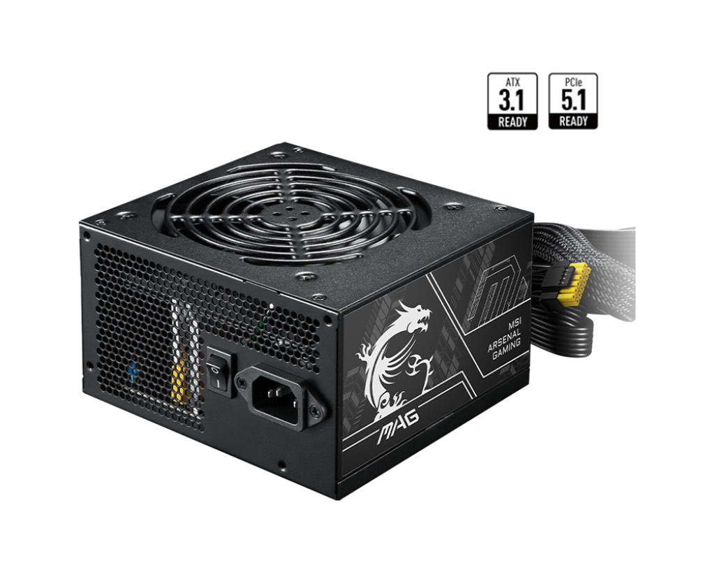 MSI MAG A750BN PCIE5 II 750Watt 80 PLUS Bronze