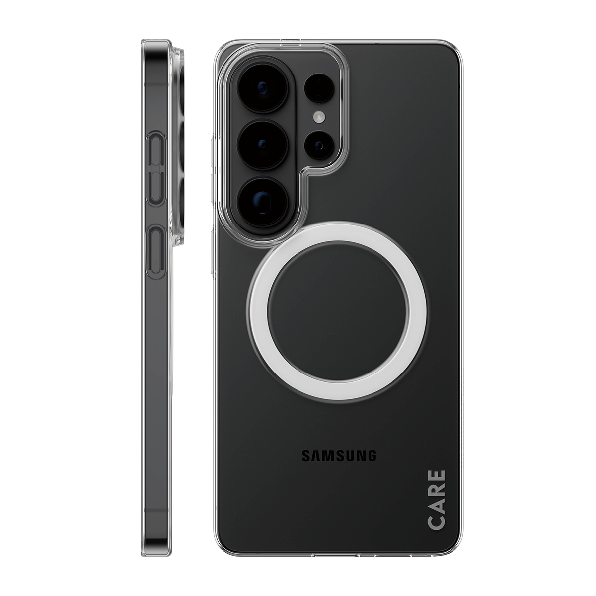 PanzerGlass CARE™ by ® SL1M Case Transparent w. Qi Samsung Galaxy S26 Ultra Beskyttelsescover Transparent