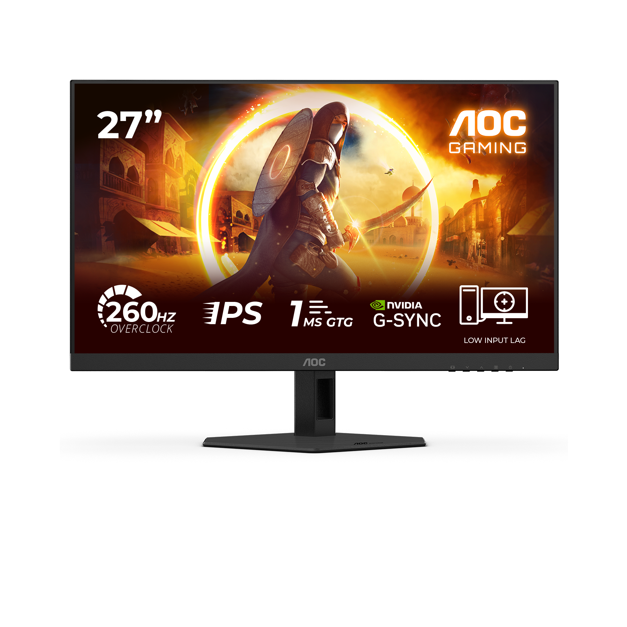 AOC G4 27G4ZRE 27' Fast IPS 1920 x 1080 (Full HD) HDMI DisplayPort 260 Hz