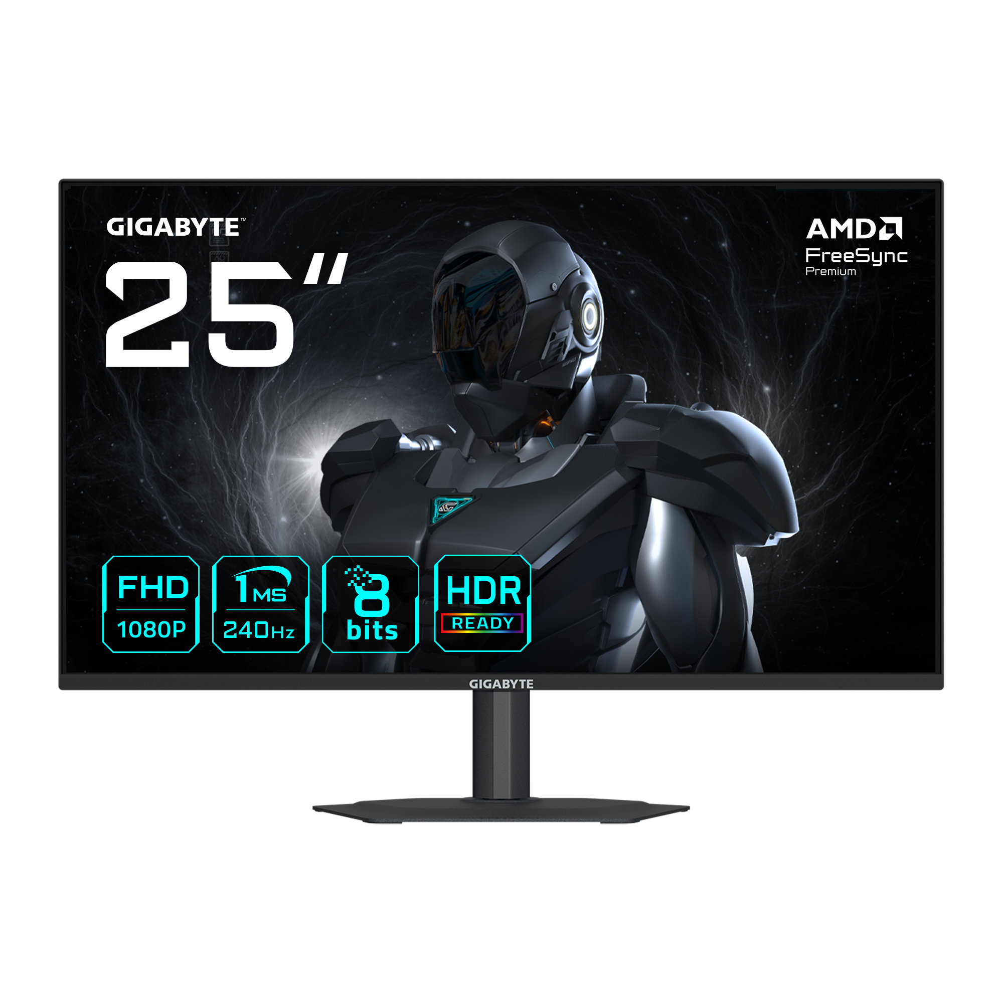 GIGABYTE G25F2A 24.5' SS-IPS 1920 x 1080 (Full HD) HDMI DisplayPort 240 Hz