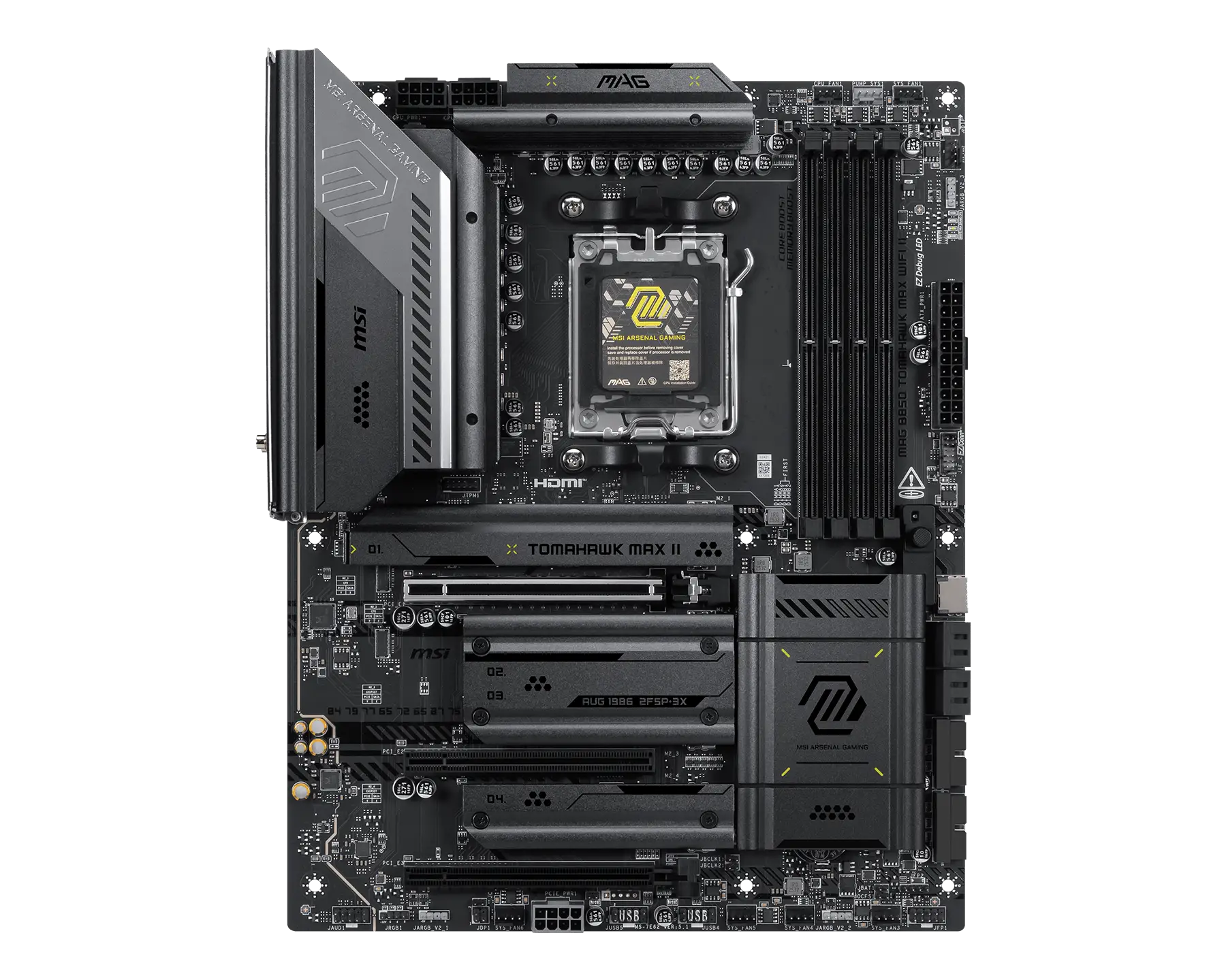 MSI MAG B850 TOMAHAWK MAX WIFI II ATX AM5 AMD B850