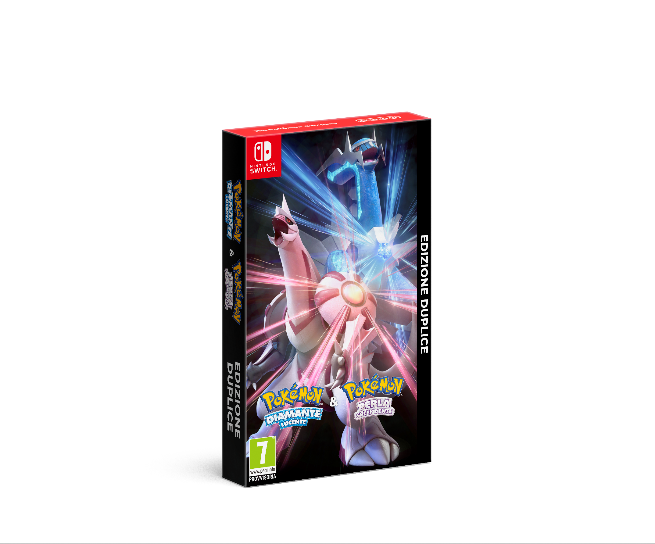 Nintendo Pokémon Diamante Lucente - Perla Lucente Double Pak Bundle Hollandsk, Engelsk, Spansk, Fransk, Italiensk Nintendo Switch