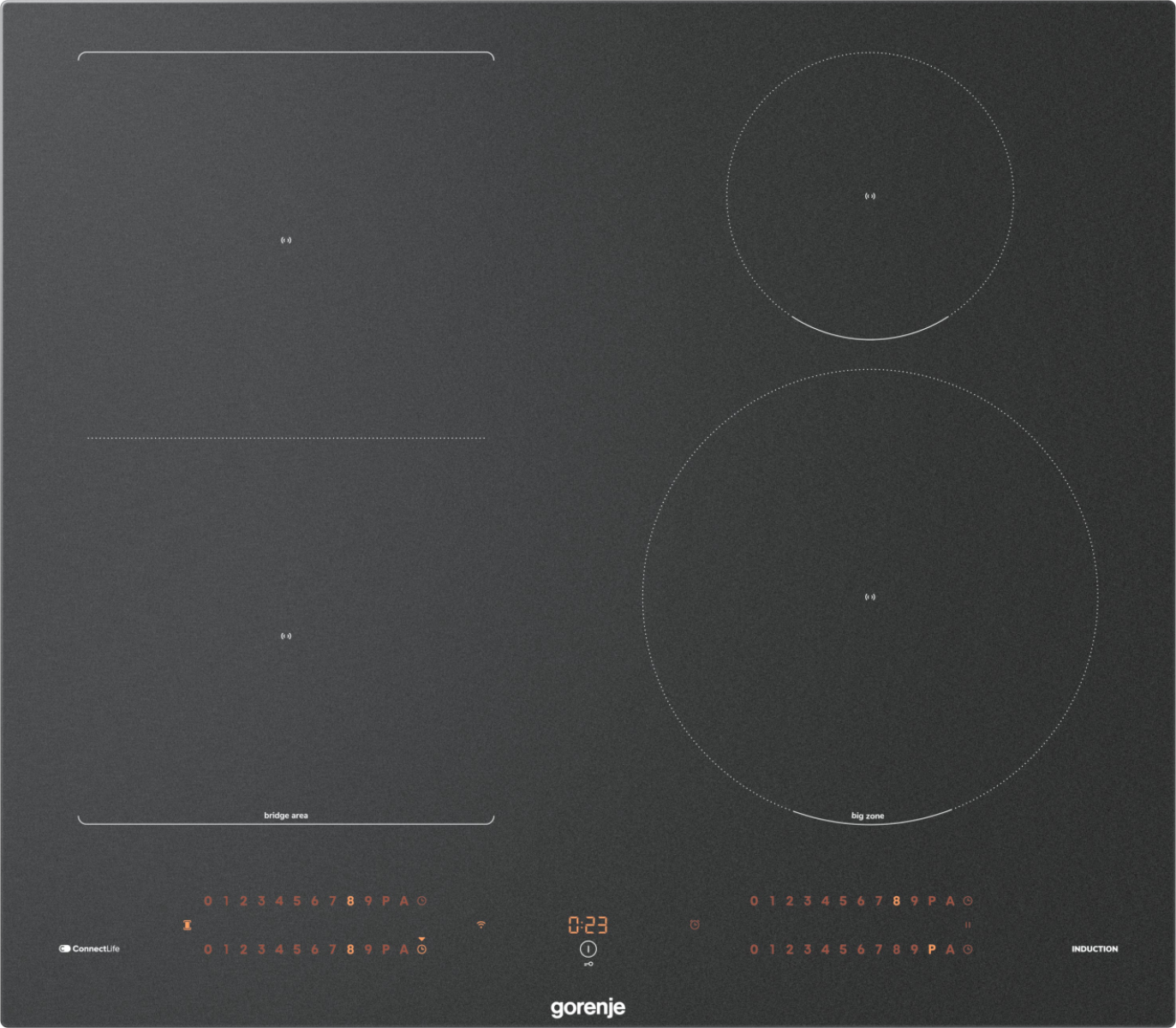 Gorenje GI6433SRWF Induktionskogeplade