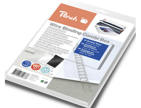 Peach Wire Binding Combi Box