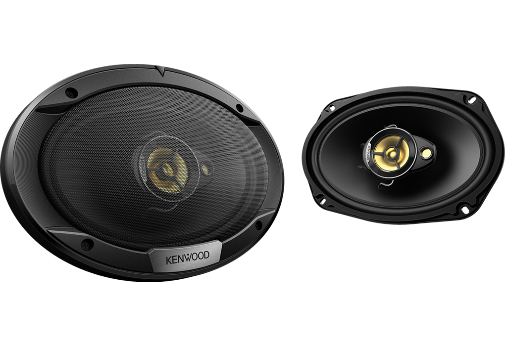 Kenwood KFC-S6976EX, 3-vejs, 500 W, 4 ohm (O), 87 dB, 44 - 18000 Hz, Keramisk