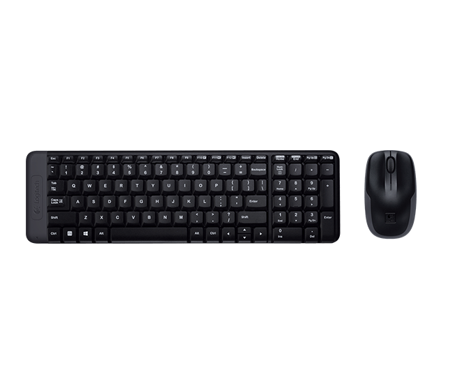 Logitech Wireless Combo MK220 Tastatur Trådløs Fransk