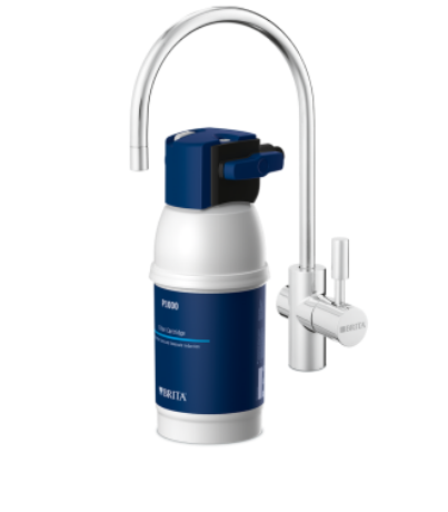 Brita mypure P1 Vandfilter under vask Blå, Hvid